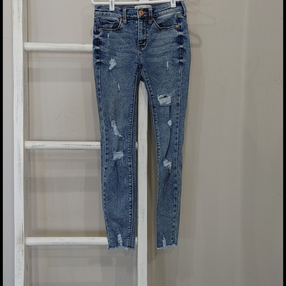 Vintage wash jeans